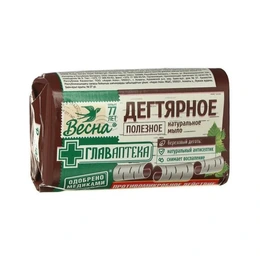 Мыло Весна Дегтярное, 90 г - Сүрөт 1