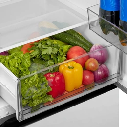 Холодильник с морозильником Midea MDRB510FGF01IDM белый - Изображение 10