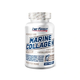 Коллаген Be First Marine Collagen + Hyaluronic Acid + Vitamin C, 120 капсул - Сүрөт 1