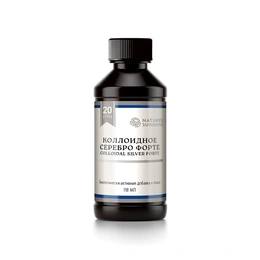 Колоидное серебро Форте Natures Sunshine, Colloidal Silver Forte, 118 мл - Сүрөт 1