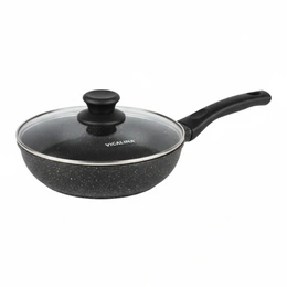 Сковорода универсальная Vicalina VL-0224, 24 см - Сүрөт 1