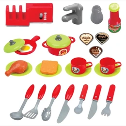 Детский игровой набор кухня Помогаю маме - Сүрөт 1