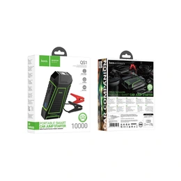 Внешний аккумулятор Hoco QS1 Spring car emergency start-up power bank Black - Сүрөт 2
