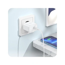 Зарядное устройство HOCO DC71 Precise single port PD25W (White) - Сүрөт 5