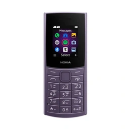 Мобильный телефон Nokia 110 4G TA-1543, фиолетовый - Сүрөт 1