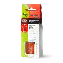 Средство для укрепления ногтей Максимальная Защита Fito Cosmetic, 8 мл - Сүрөт 1