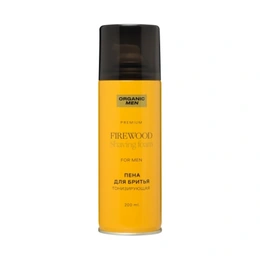 Пена для бритья Organic Men firewood тонизирующая, 200 мл - Сүрөт 1