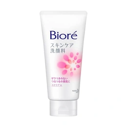 Пенка-скраб для лица с цветочным ароматом Biore, 130 г - Сүрөт 1