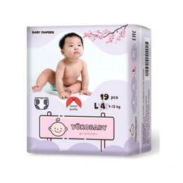 Трусики для детей Yokobaby №4 L (9-14 кг), 19 шт - Сүрөт 1