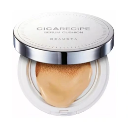 Тональная основа-кушон Cica Recipe serum cushion N21 SPF50+ Beausta,15 г - Сүрөт 1