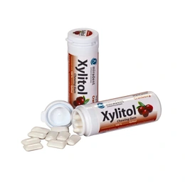 Жевательная резинка Xylitol, вкус клюква, 30 шт. - Сүрөт 1