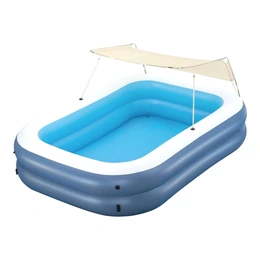 Надувной семейный бассейн Bestway с крышей, 254x178x140 см, 778 л - Сүрөт 1