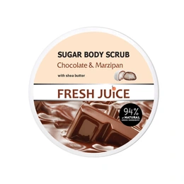 Сахарный скраб для тела Fresh Juice Chocolate & Marzipan, 225 мл - Сүрөт 1