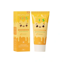 Зубная паста Revyline, Kids ваниль, 50 г - Сүрөт 1