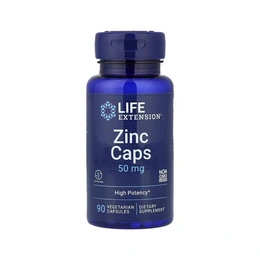 Добавка Life Extension Zinc Caps, 50 мг - Сүрөт 1