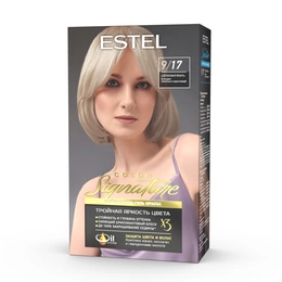 Стойкая крем-гель краска для волос Шёлковая вуаль 9/17 Color Signature Estel, 170 мл - Сүрөт 1