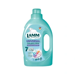 Гель для стирки Universal для Белого и Цветного Lamm, 1.95 л - Сүрөт 1