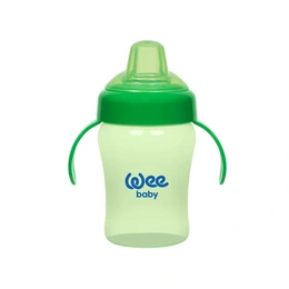 Поильник непроливайка с носиком и ручками Wee Baby, 240 мл - Сүрөт 1