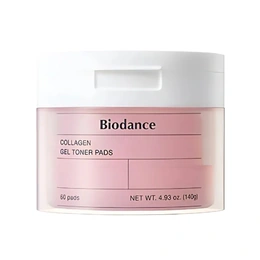 Гелевые тонер-пэды с коллагеном Collagen Gel Toner Pads Biodance, 60 шт, 140 г - Сүрөт 1