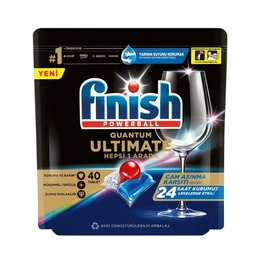 Капсулы для стирки Finish Quantum Ultimate, 40 шт - Сүрөт 1
