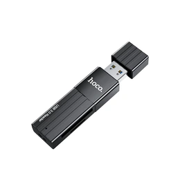 Card Reader HOCO HB20 Mindfil 2-in-1 USB3.0 (Black). - Сүрөт 1