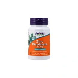 Now Zinc Picolinat 50 мг, 60 капсул - Сүрөт 1