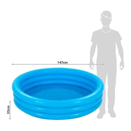 Надувной бассейн Intex 58426EP Crystal Blue, 147×33 см, 288 л - Сүрөт 1