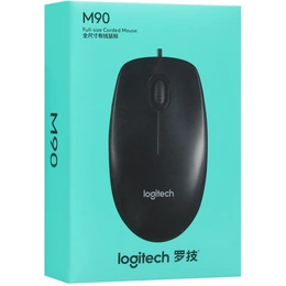 Мышь проводная Logitech M90 черный - Сүрөт 9