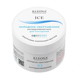 Холодное обертывание антицеллюлитное для похудения Kleona, 300 г - Сүрөт 1