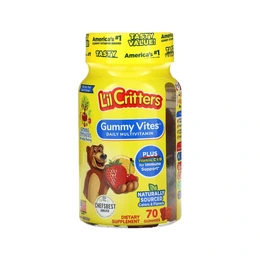Добавка для детей L'il Critters Gummy Vites Daily Multivitamin, 70 шт - Сүрөт 1