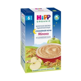 Овсяно-пшеничная каша Hipp с яблоком, 250 г - Сүрөт 1