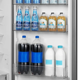 Холодильник с морозильником Midea MDRB510FGF46IDM серебристый - Изображение 7