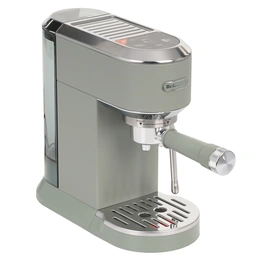Кофеварка рожковая Delonghi Dedica Duo EC890.GR зеленый - Сүрөт 8
