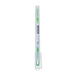 Текстовыделитель Hatber Hi-Lens двухсторонний, зеленый - Сүрөт 1