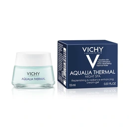 Ночной спа-уход Vichy Аквалия Термаль, 15 мл - Изображение 1