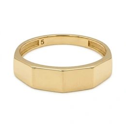 Кольцо в желтом золоте 585, размер 17,5, вес 1,99 г - Сүрөт 1