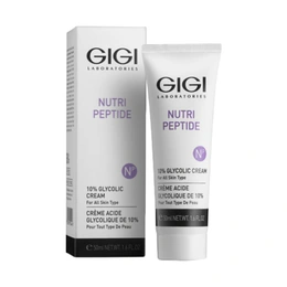 Крем с гликолиевой кислотой Nutri-Peptide 10% Glycolic Cream GIGI, 50 мл


 - Сүрөт 1