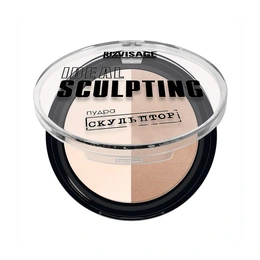 Пудра-скульптор для лица Luxvisage Ideal Sculpting, тон 03 молочный шоколад - Сүрөт 1