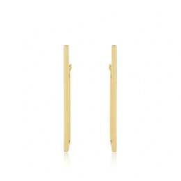 Серьги в желтом золоте 585, вес 2,26 г - Сүрөт 1