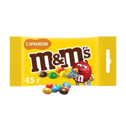 Драже M&M's c арахисом, 45 г - Сүрөт 1