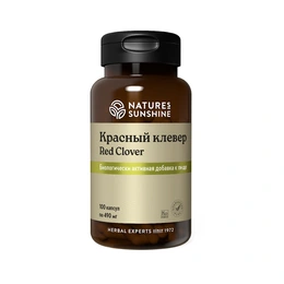 Красный клевер Natures Sunshine, Red Clover, 100 капсул - Сүрөт 1