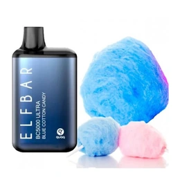 Elfbar BC5000 Ultra Blue Cotton Candy 5% 5 000 - Picture 1