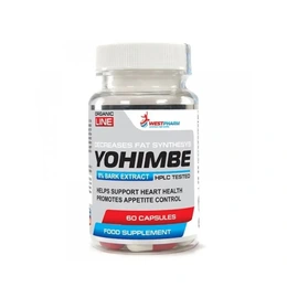 Йохимбе WestPharm Yohimbe Extract, 50 мг, 60 капсул  - Изображение 1
