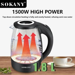 Электрочайник Sokany SK-09067 - Сүрөт 2