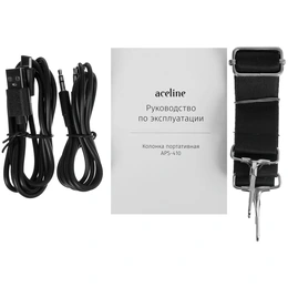 Колонка портативная Aceline APS-410 черный - Сүрөт 8