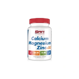 Кальций Магний Цинк + Витамин Д3 SAN Calcium Magnesium Zinc + D3, 90 таблеток - Сүрөт 1
