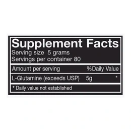 Глютамин Ultimate Nutrition Glutamine GlutaPure, 400 г - Сүрөт 2