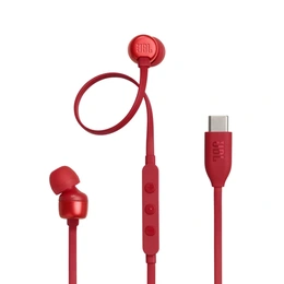 Проводные наушники JBL Earphone T310 USB-C, красный - Сүрөт 2