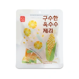 Мармелад Sweet Corn Taste Jelly Lotte со вкусом кукурузы, 130 г - Сүрөт 1