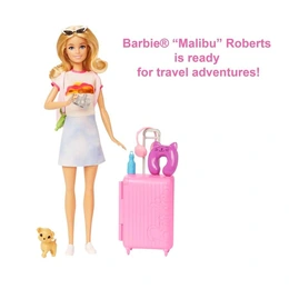 Игровой набор Barbie. Путешествие с аксессуарами, дорожный набор со щенком - Сүрөт 4